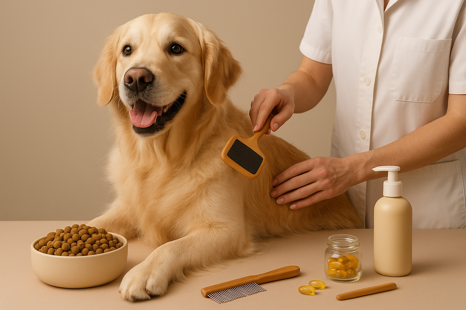 Jak dbać o zdrowie skóry i sierści psa – 7 sprawdzonych sposobów