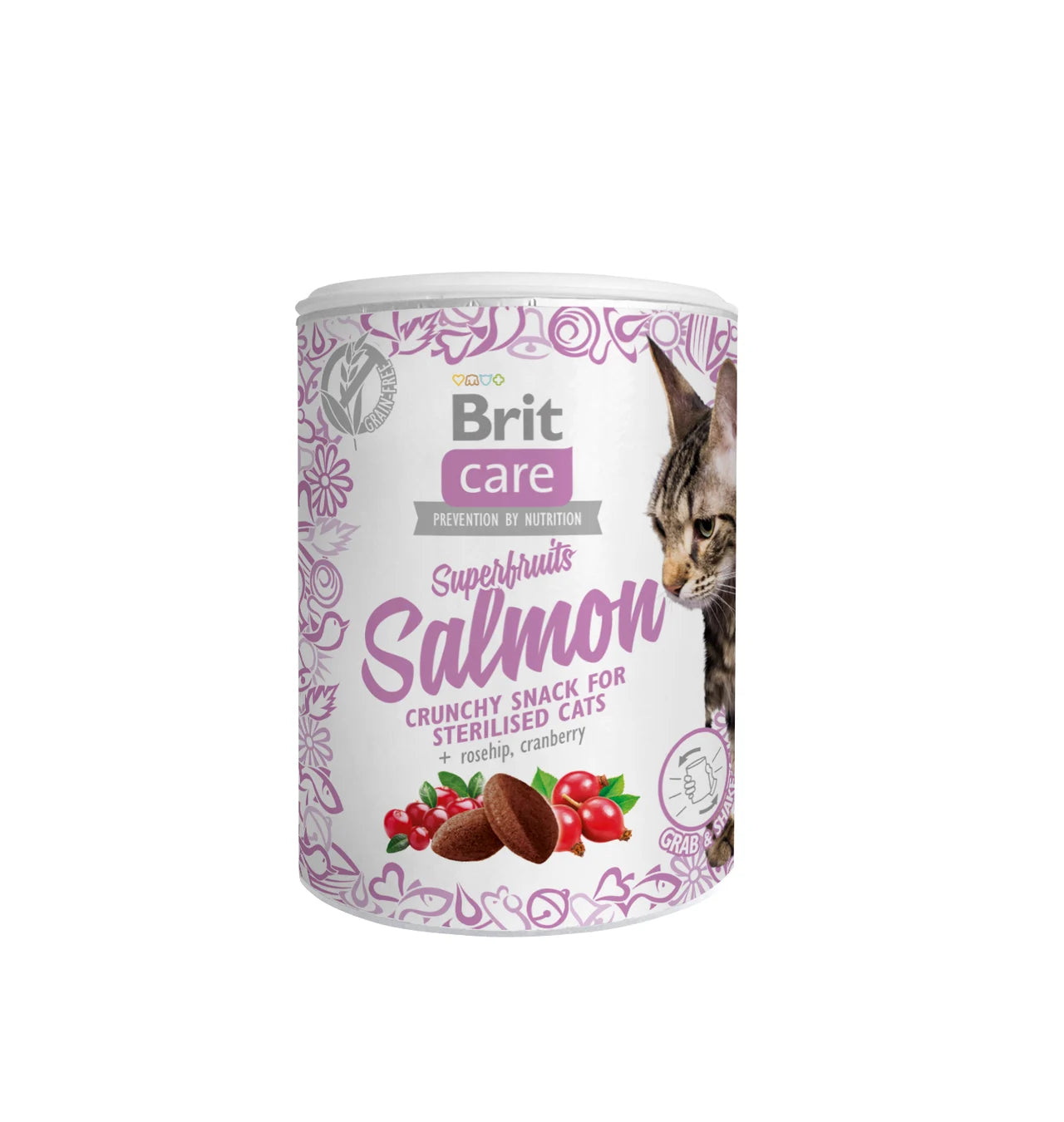 Brit Care Salmon 100g – przysmak dla kotów sterylizowanych