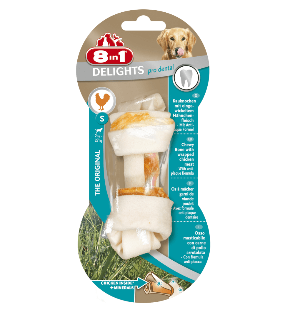 8in1 Delights Pro Dental S – Dental Bone with Chicken 1 pc.