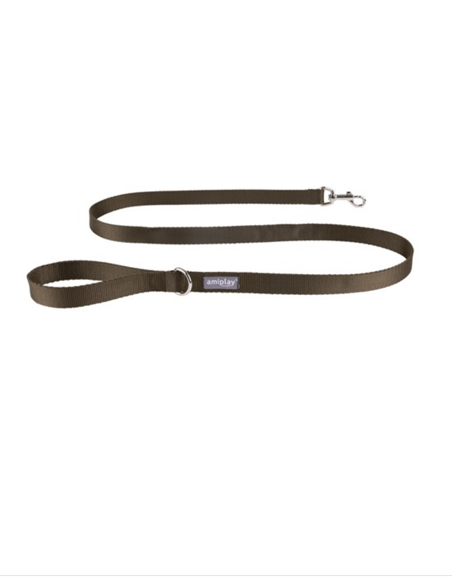 Amiplay Popular Dog Leash 150 cm Olive