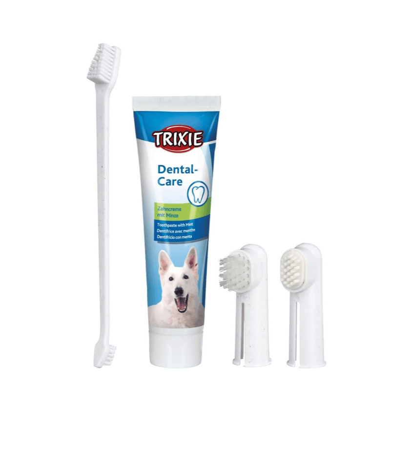 Dog Teeth Cleaning Kit with Toothpaste 100g
