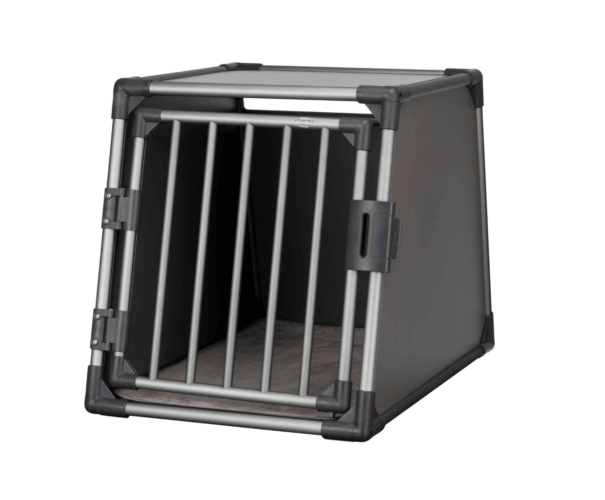 Aluminum carrier M–L – safe for dogs