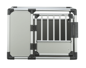 Aluminum carrier L - a box for a large dog