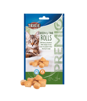PREMIO Chicken Tuna Roll – cat treat, 50g