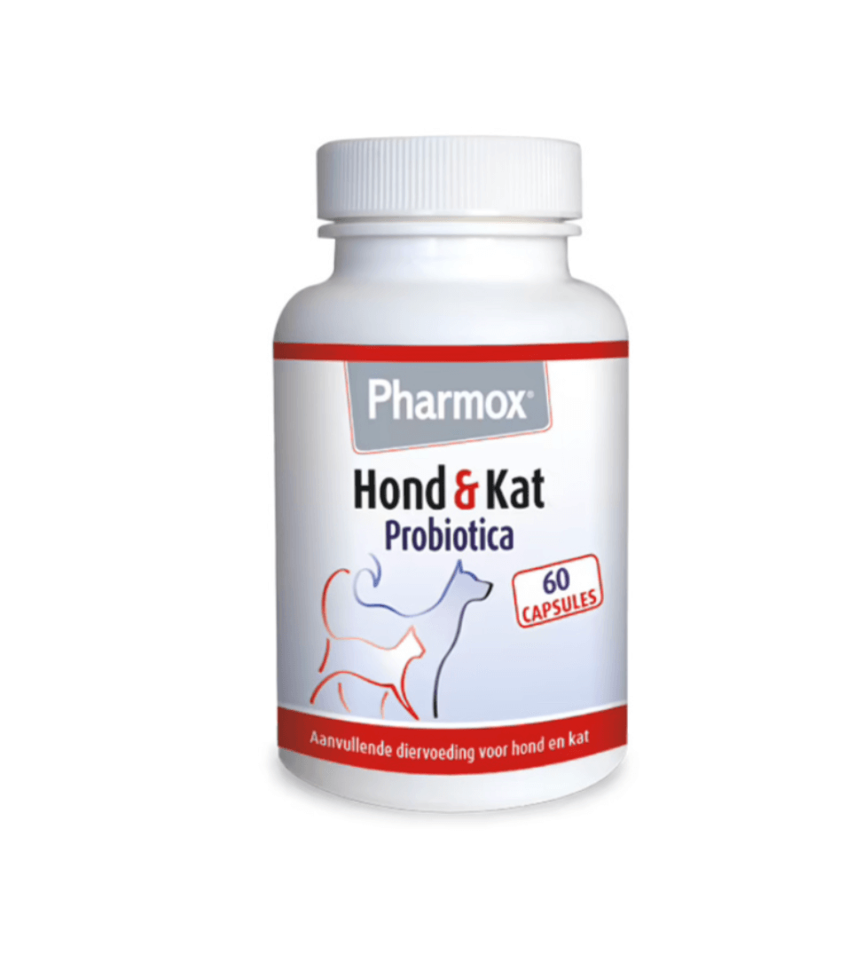 PHARMOX Probiotica – probiotyk dla psa i kota, 60 kaps.