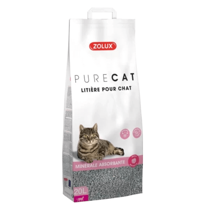 ZOLUX PURECAT Perfumed mineral litter 20L