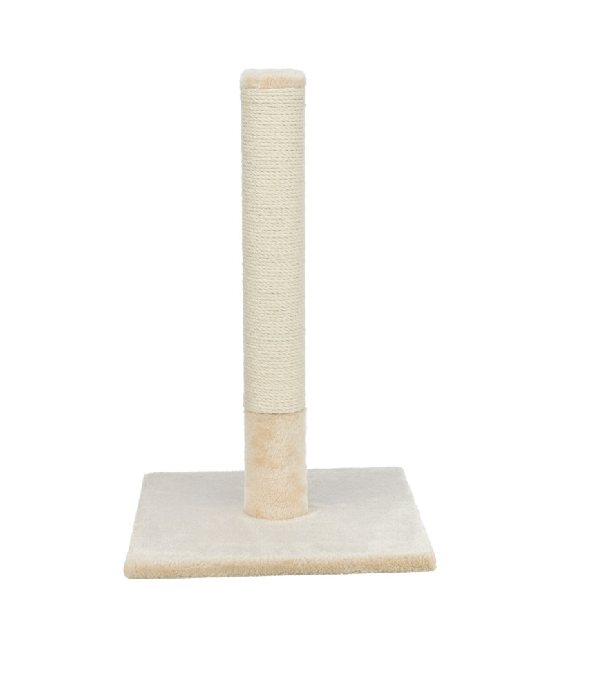 Batres 62 cm beige standing scratching post for cat