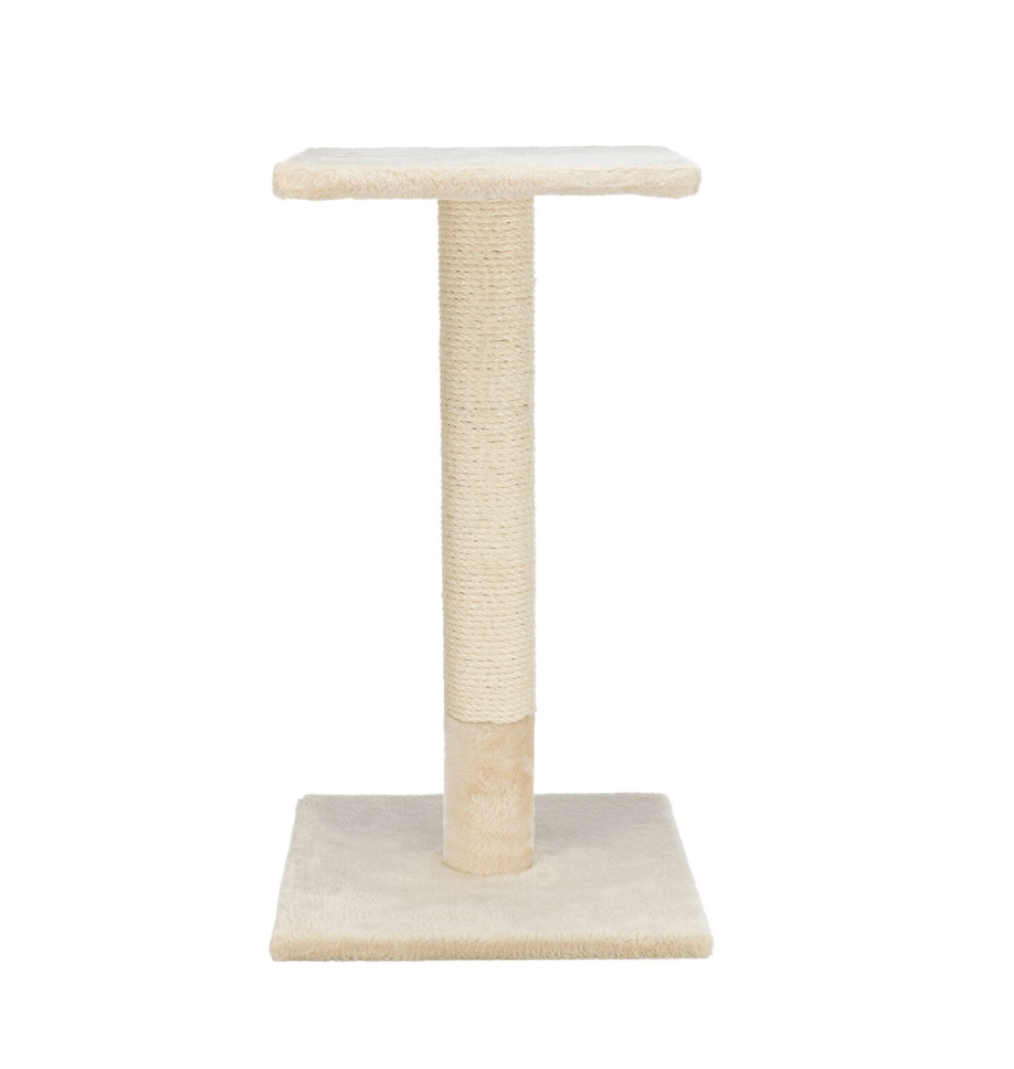 Baena 69 cm beige standing scratching post for cat