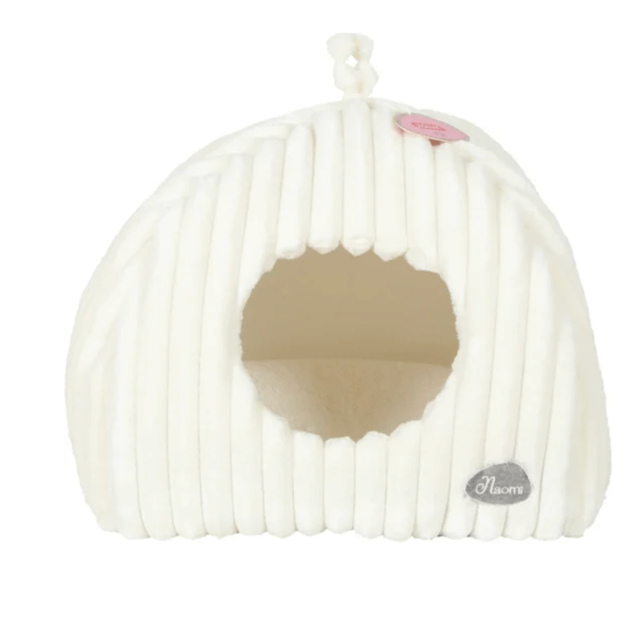 ZOLUX Igloo NAOMI XL beżowe, legowisko dla kota 47 cm
