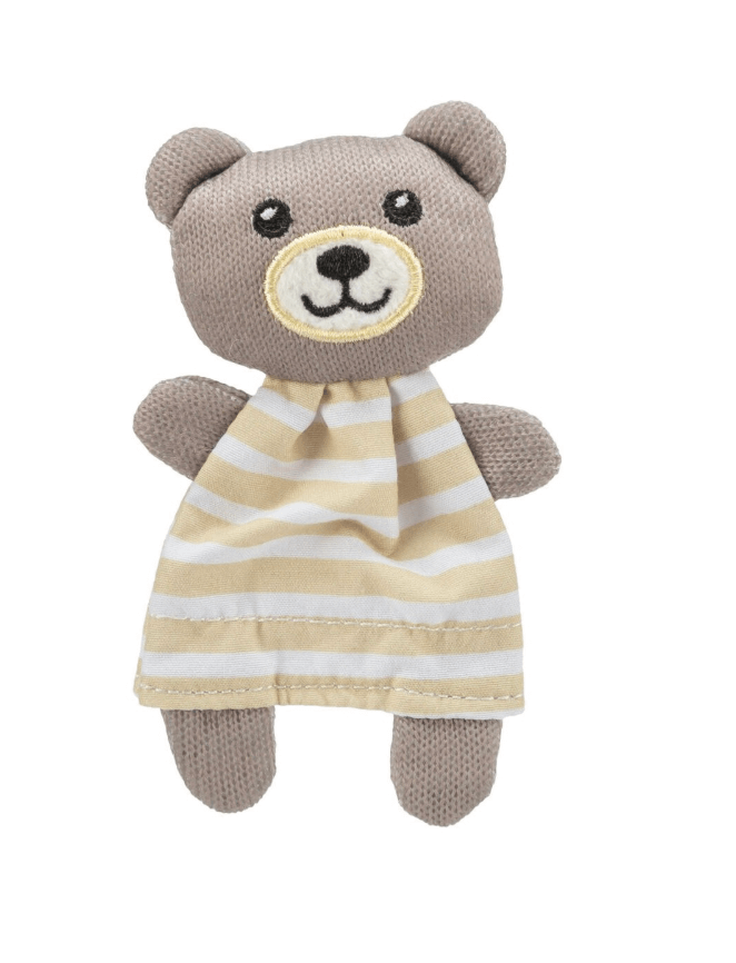 Catnip Teddy Bear for Cat, Fabric, 12 cm