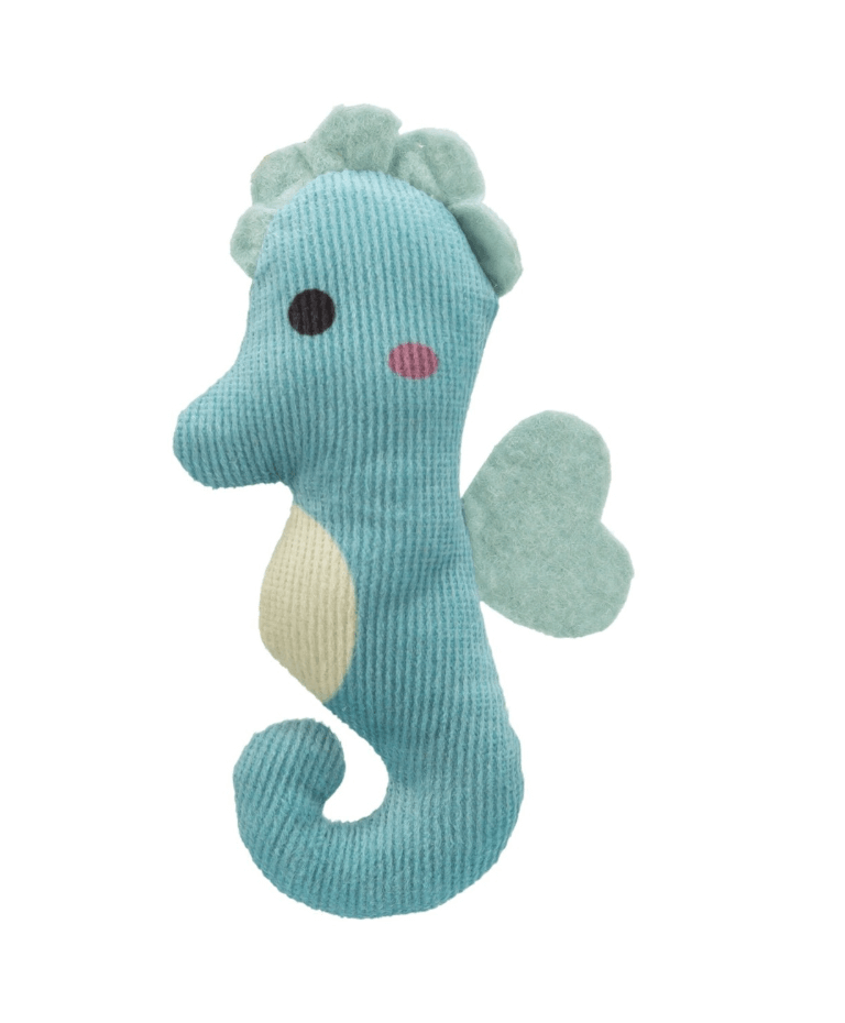 Cat Toy Seahorse with Catnip 11 cm