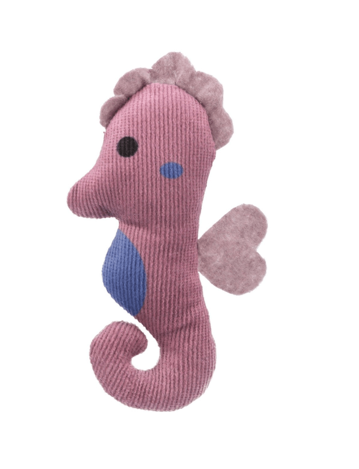 Cat Toy Seahorse with Catnip 11 cm