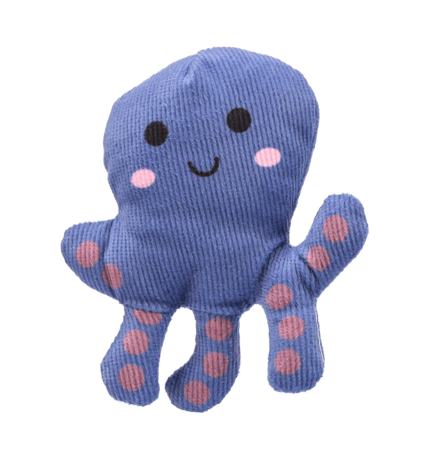 Cat Toy Octopus with Catnip 10 cm