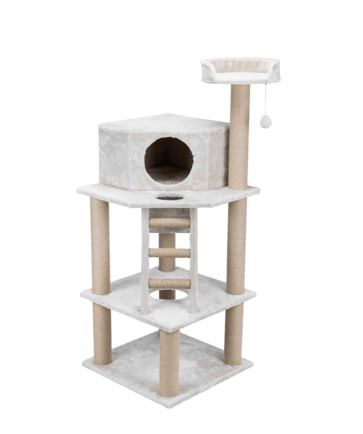 Drapak Marlena 151 cm z legowiskiem i platformą