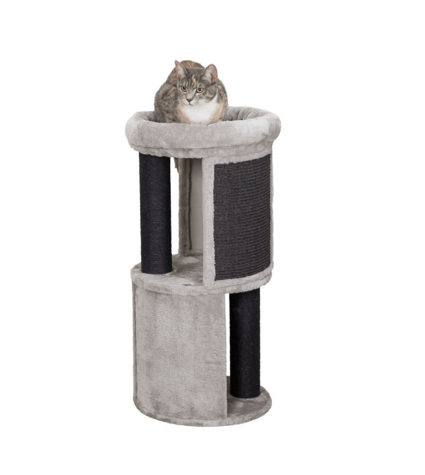 Wieża drapak Giorgia 82 cm z legowiskiem i sizalem