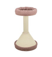 Viviana scratching post pink 80 cm for cat with bed
