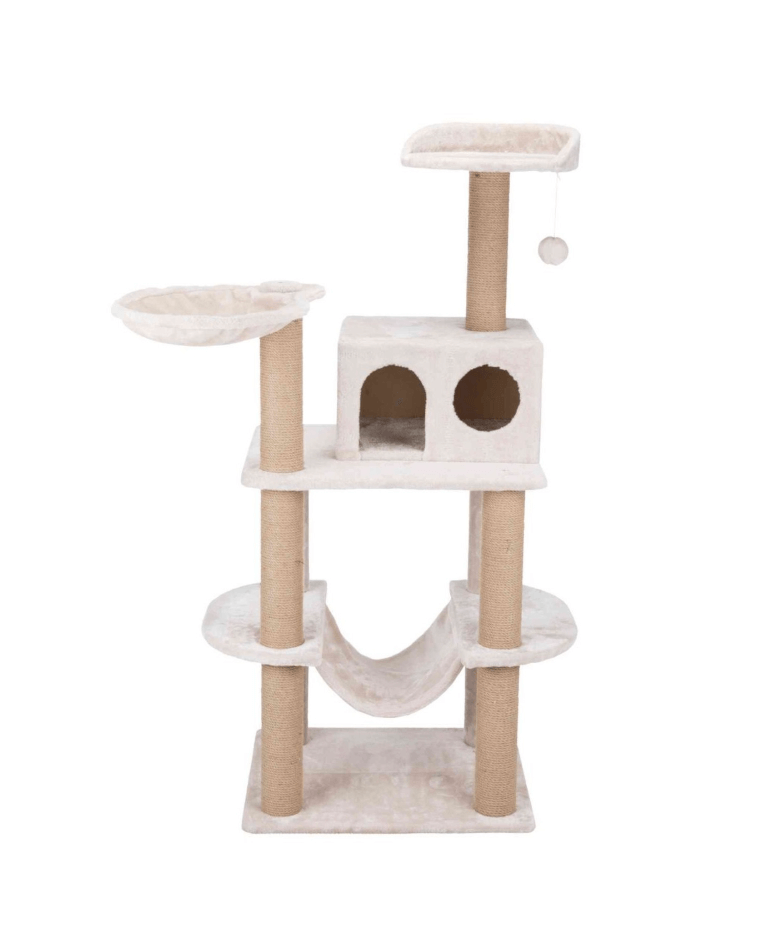 Federico scratching post with bed, 142 cm
