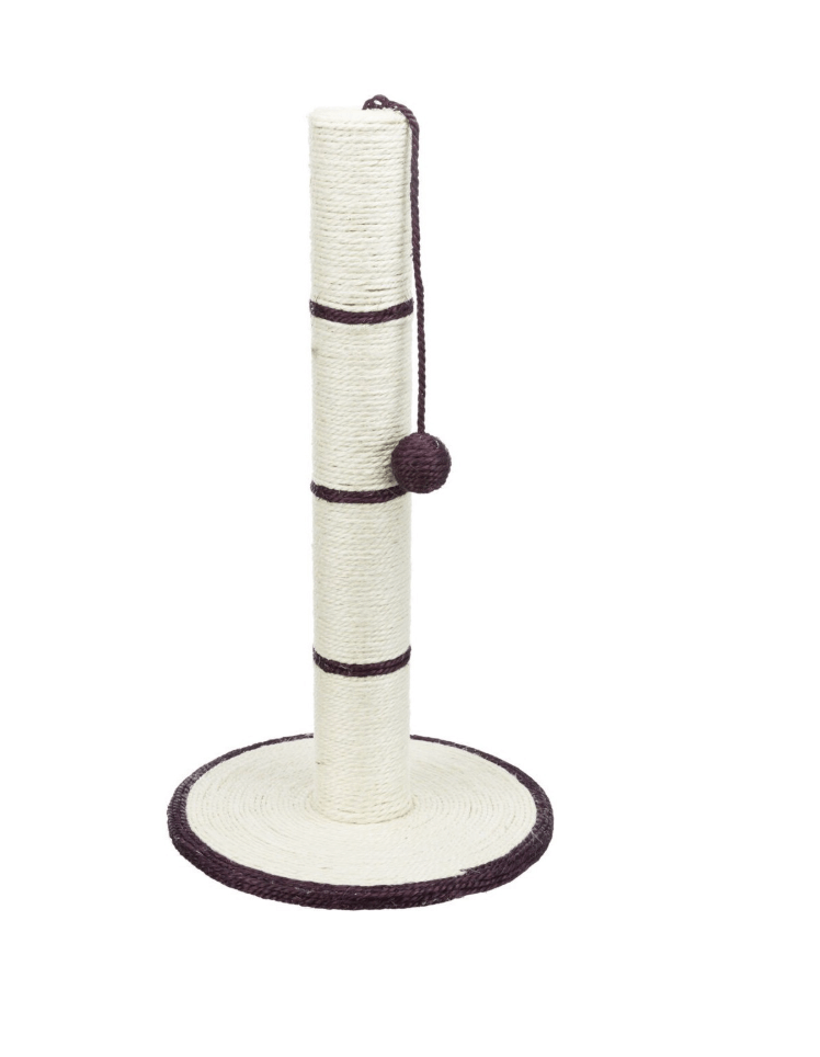 Scratching post with ball 62 cm - standing cat scratcher