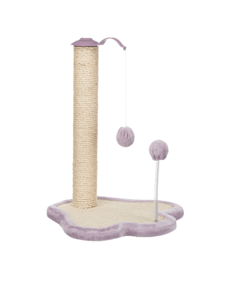 Junior Paw Scratching Post 50 cm – lilac post for kittens