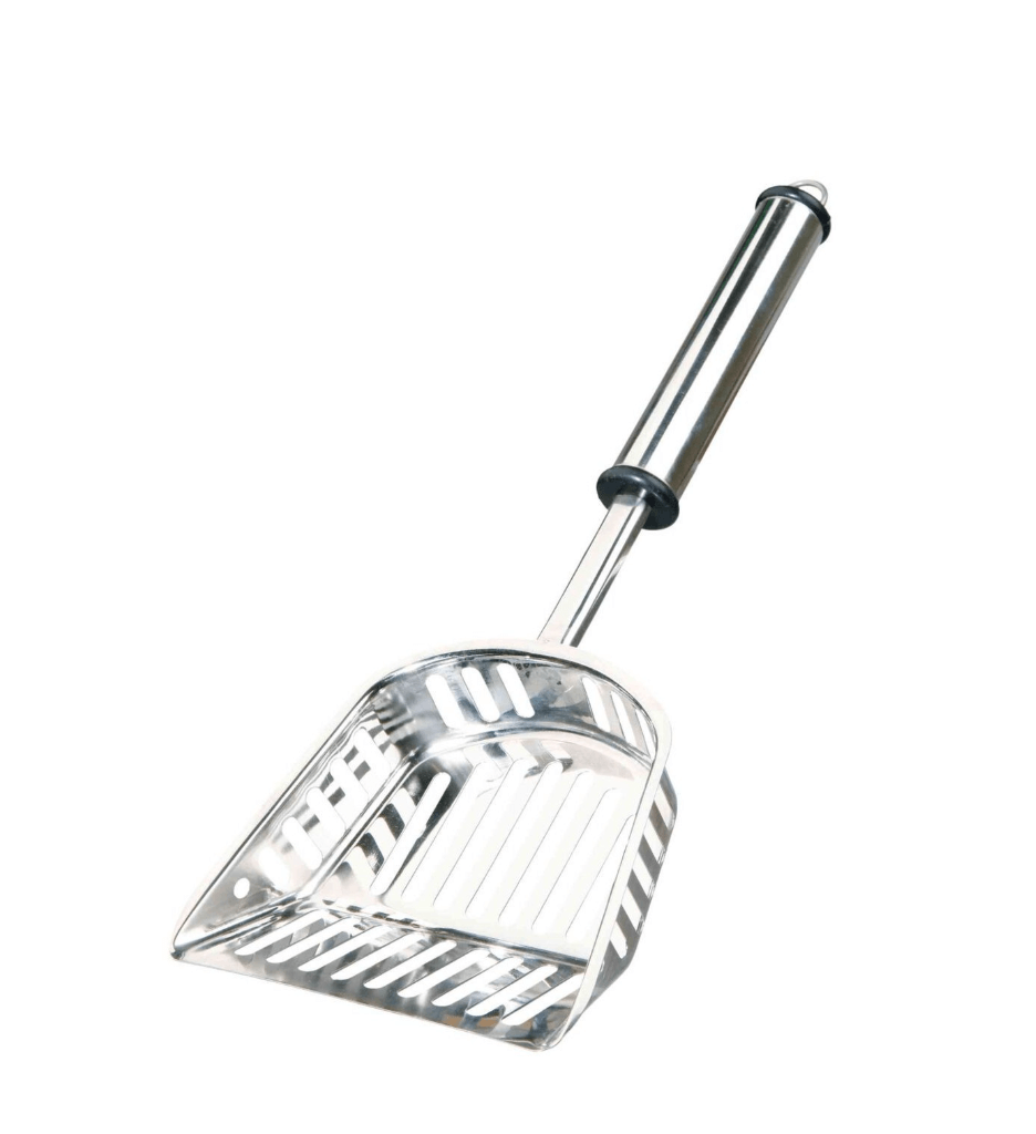 Steel spatula for M litter box – durable and universal