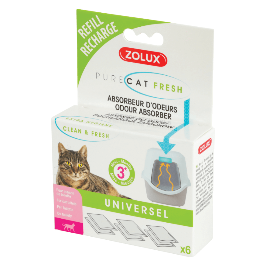 ZOLUX PURECAT FRESH litter box fragrance inserts