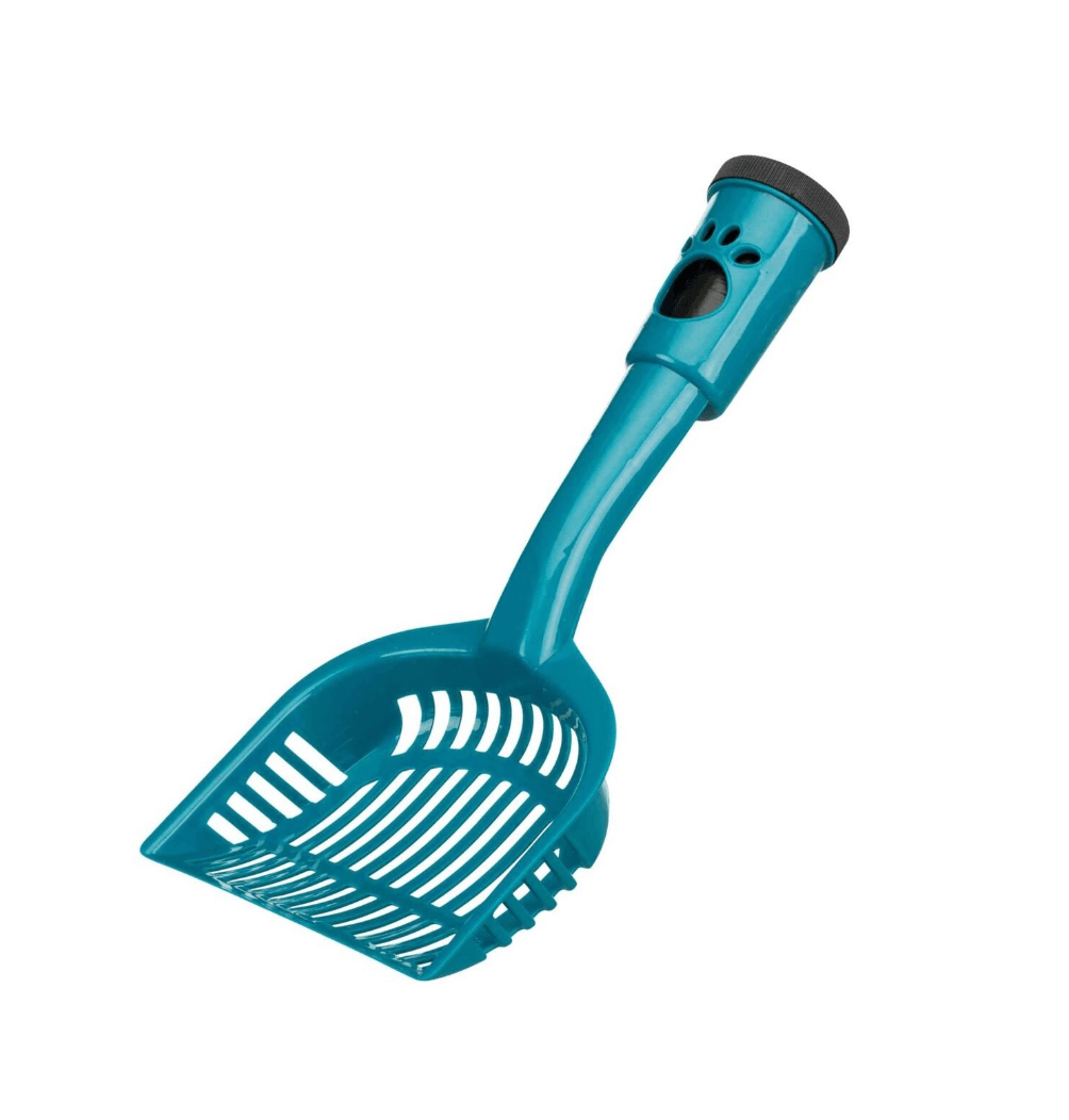 Litter box scoop with M bags – practical and hygienic