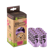 STARCHBAG BIObags for Cats Compostable 120 pcs. – Lilac