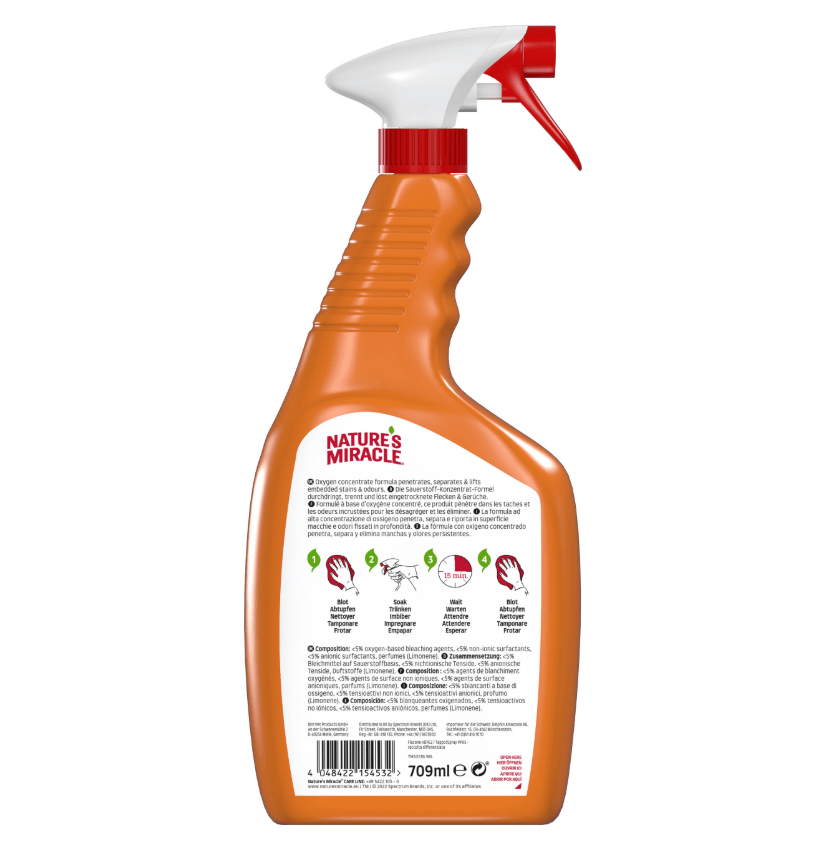 Nature's Miracle Cat Stain and Odor Remover 709 ml