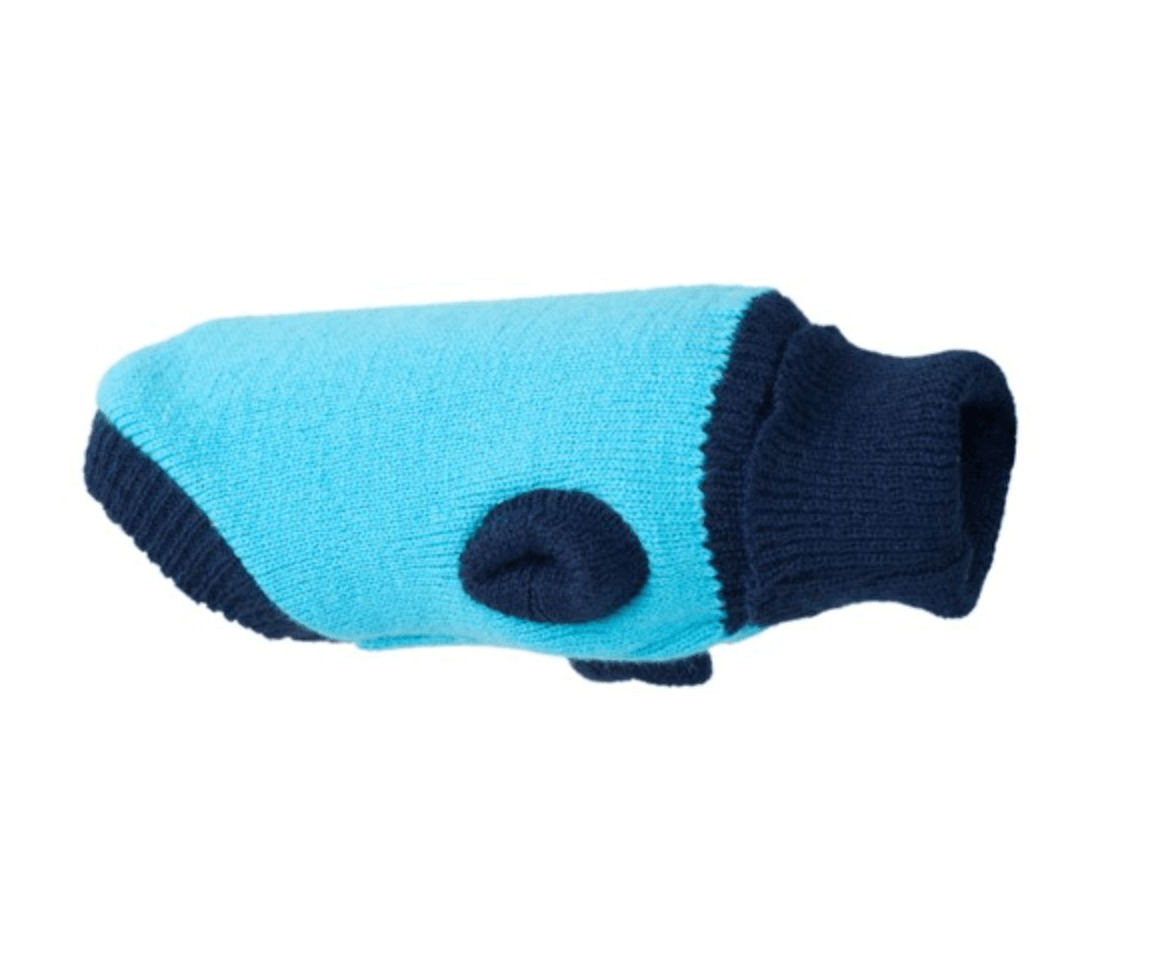 Oslo Blue Dog Sweater – Warm and Stylish