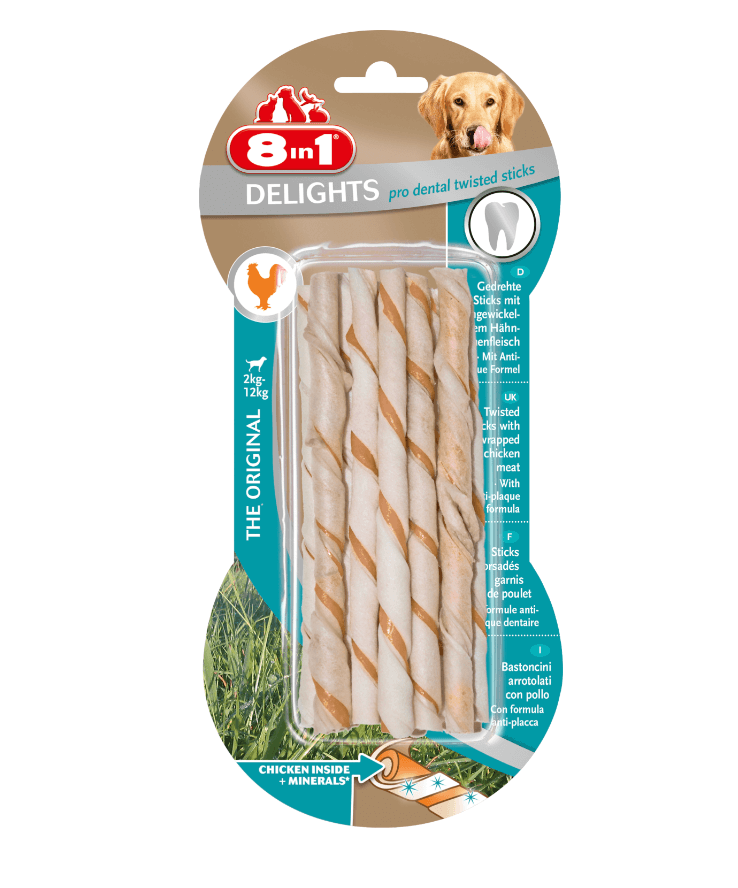 8in1 Delights Pro Dental - dog sticks 10 pcs.