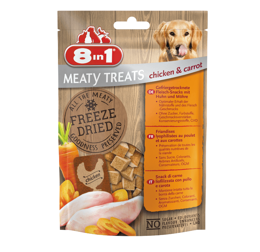 8in1 freeze -free chicken with a carrot 50 g