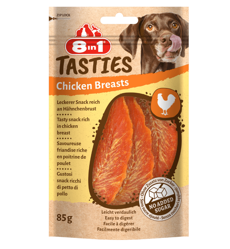 8in1 Tasties Piersi z Kurczaka – przysmak dla psa