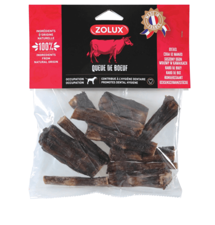 ZOLUX Przysmak naturalny dla psa Ogon wołowy 300 g