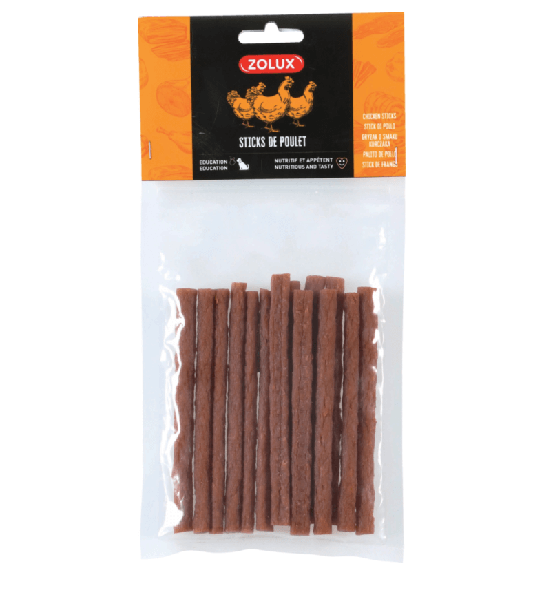 ZOLUX Przysmak naturalny dla psa Pałeczki z kurczaka 100 g