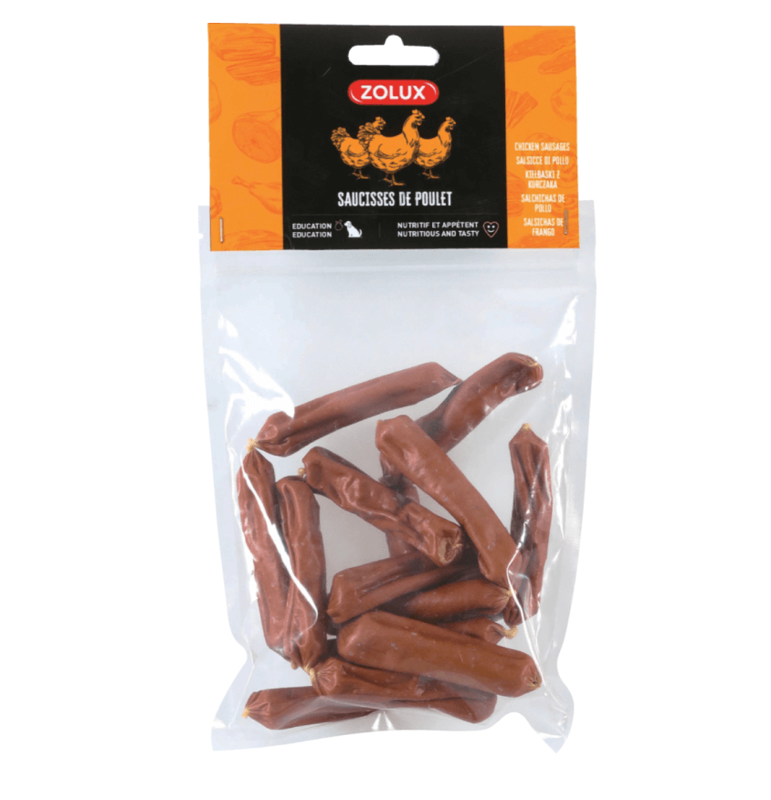 ZOLUX Kiełbaski z kurczaka dla psa 100 g