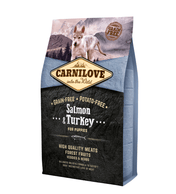 Carnilove Puppy – łosoś i indyk dla szczeniąt i suk w ciąży