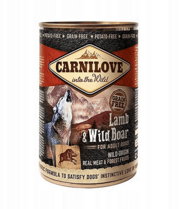 Carnilove Lamb & Wild Boar 400 G - dog food