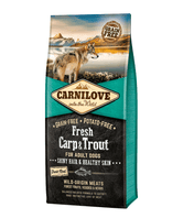 Carnilove Fresh Carp & Trout – dla skóry i sierści dorosłych psów