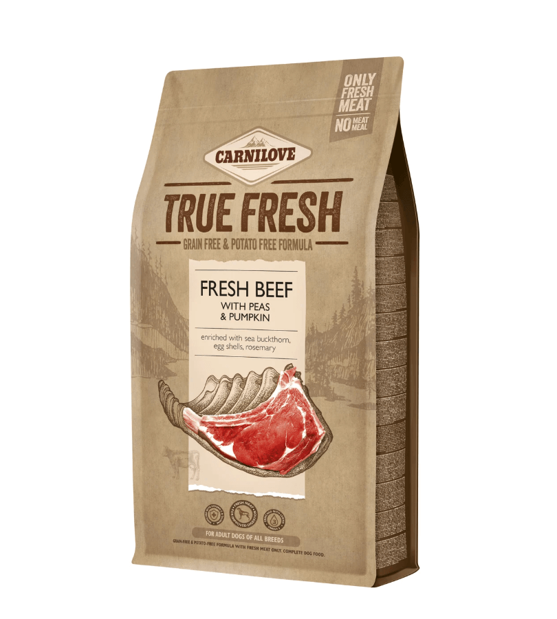 Carnilove Fresh Beef – wołowina, groszek i dynia dla dorosłych psów