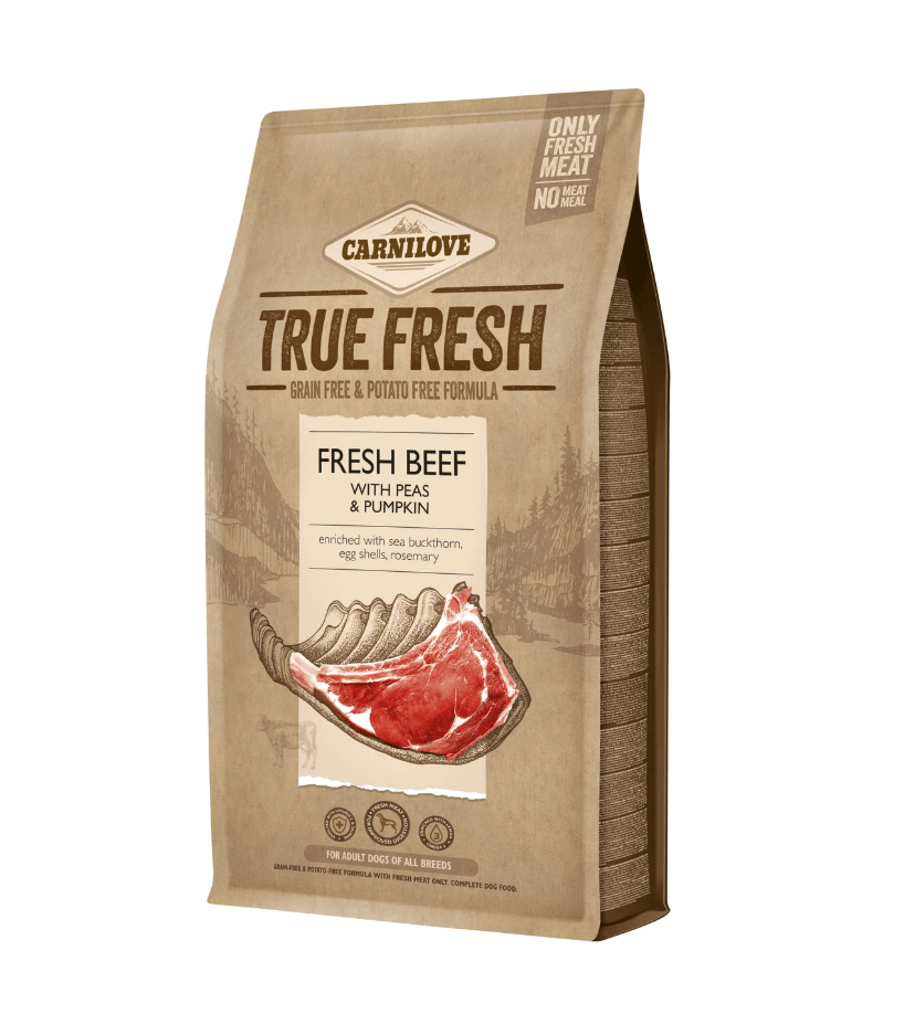 Carnilove Fresh Beef – wołowina, groszek i dynia dla dorosłych psów