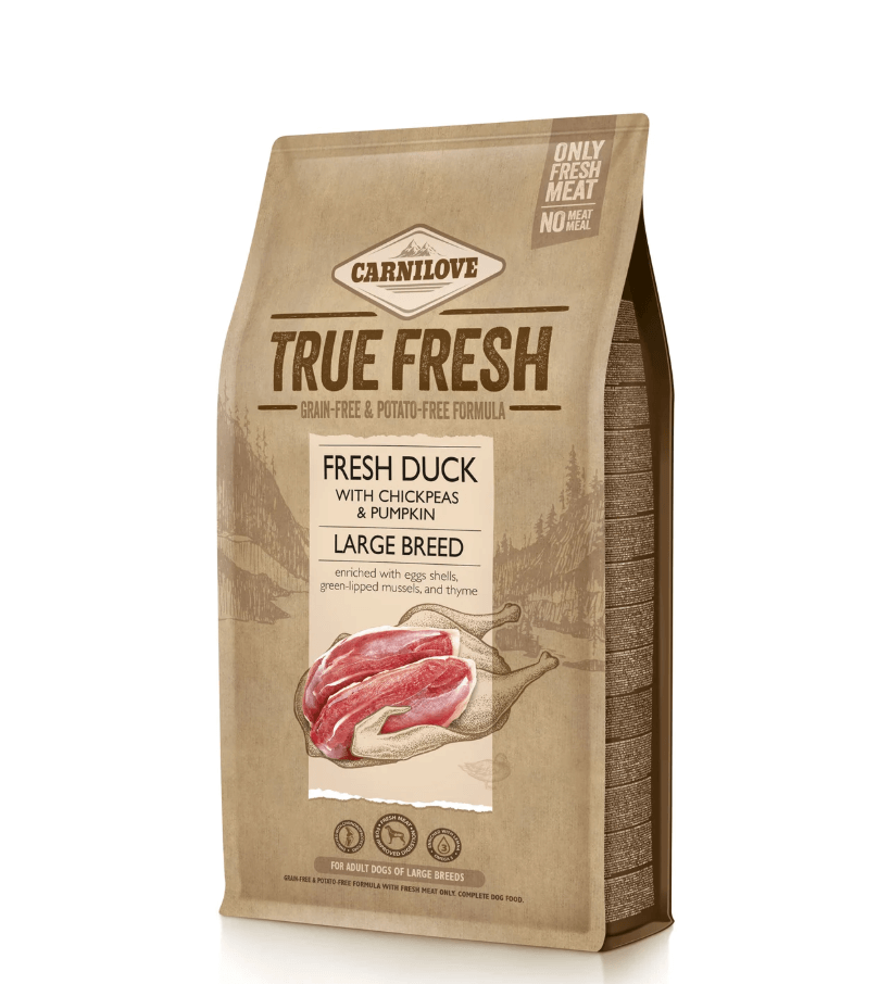 Carnilove Large Duck – świeża kaczka z ciecierzycą i dynią dla dużych psów
