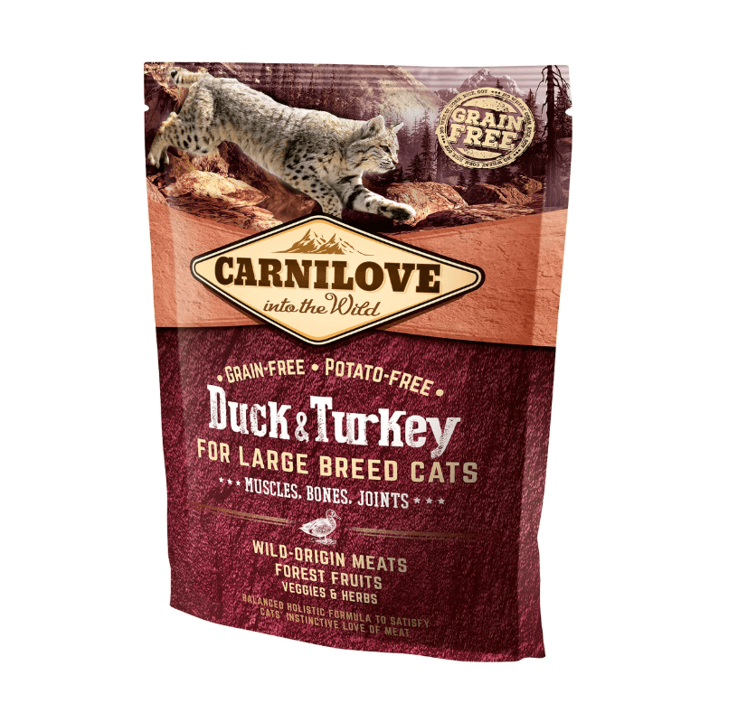 Carnilove Cat Large Breed – Karma dla Kota Kaczka & Indyk