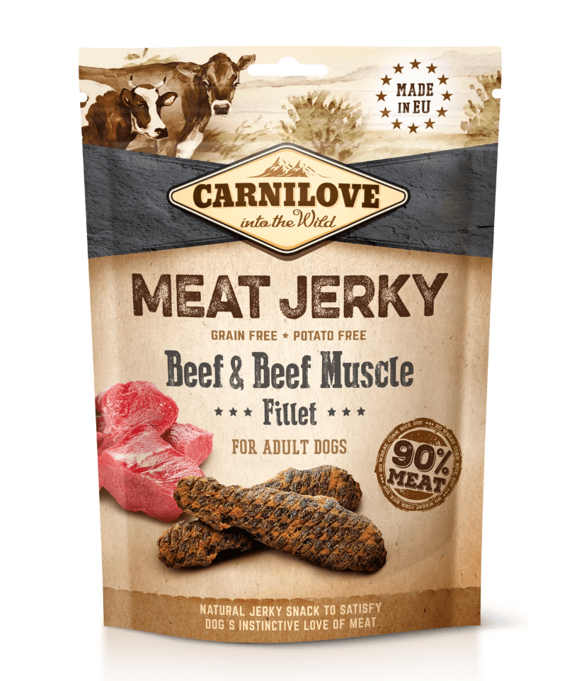 Carnilove werky wołowina e muscolo di manzo 100g - 90% carne