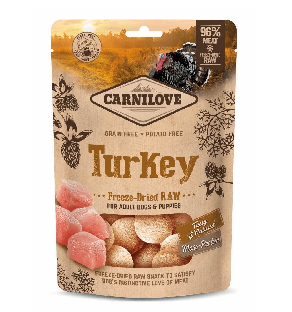 Carnilove Liofilizowany Przysmak z Indyka 60g