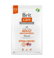 Brit Care Adult Medium Lamb - for medium, sensitive dogs