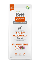 Brit Care Adult Medium Lamb - for medium, sensitive dogs