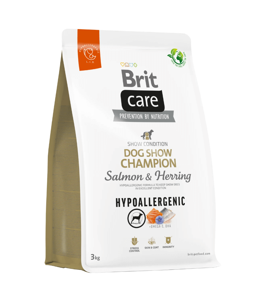 Brit Care Show Champion - salmon and herring for adult dogs