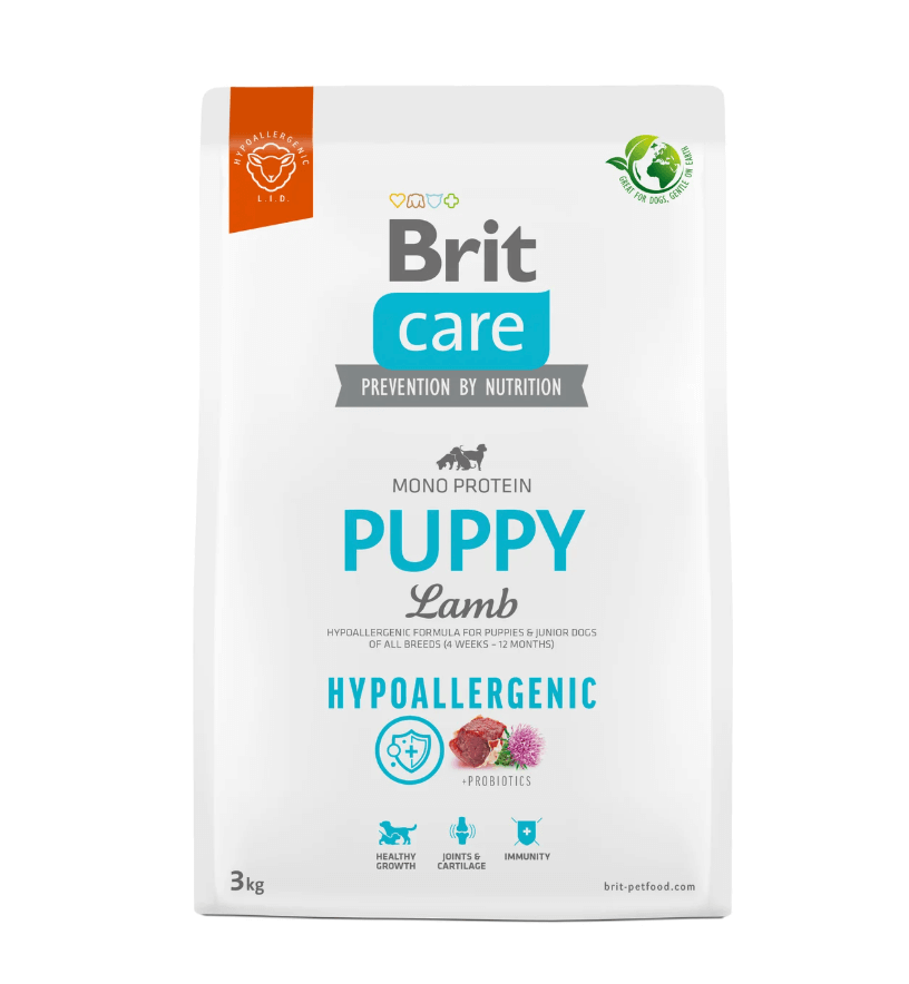 BRIT CARE PUPPY LAMB - Hypoallergenic food for puppies