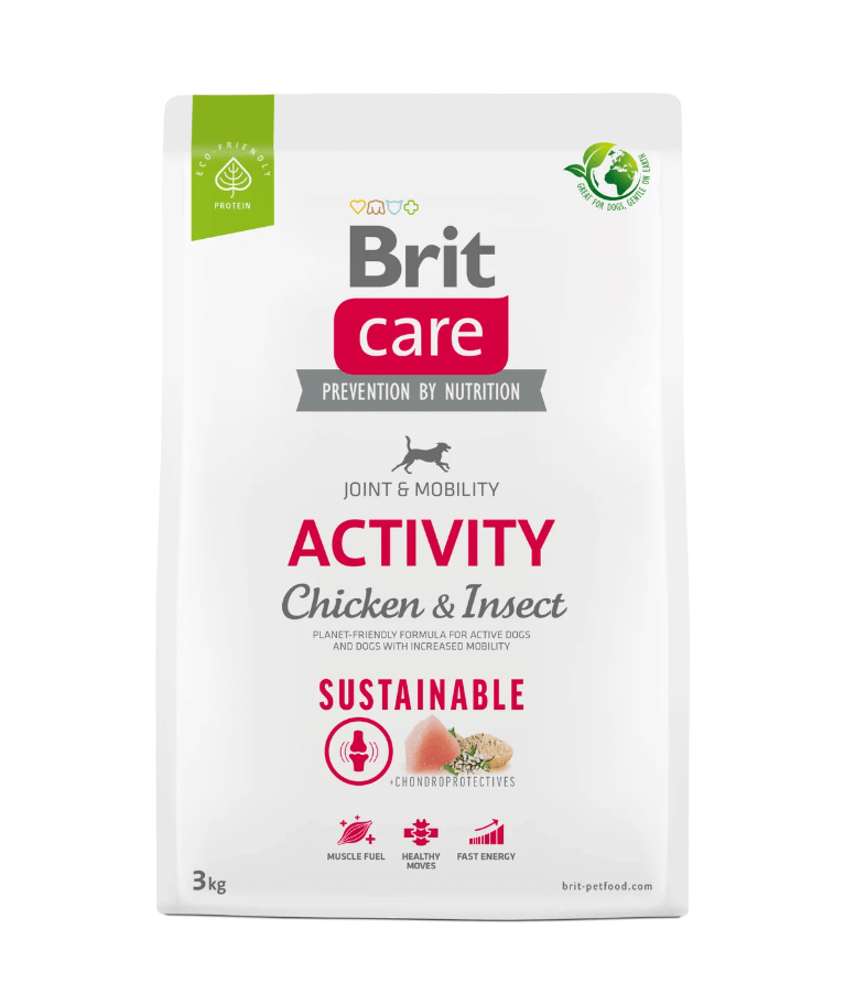 BRIT CARE ACTIVITY CHICKEN & INSECT - FACK FOR ACTIVE DOGS