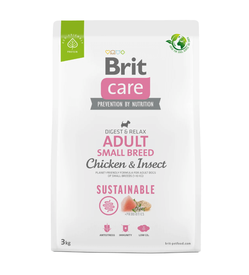 Brit Care Small Breed - chicken and insects, formula without cereals